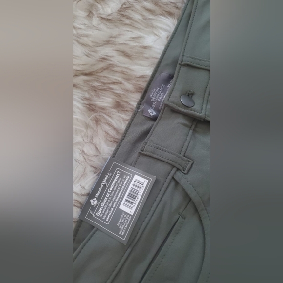 Benton Men's Straight Fit Stretch Cotton Pants Spruce Green Size 32×32 🌴 - Picture 4 of 9